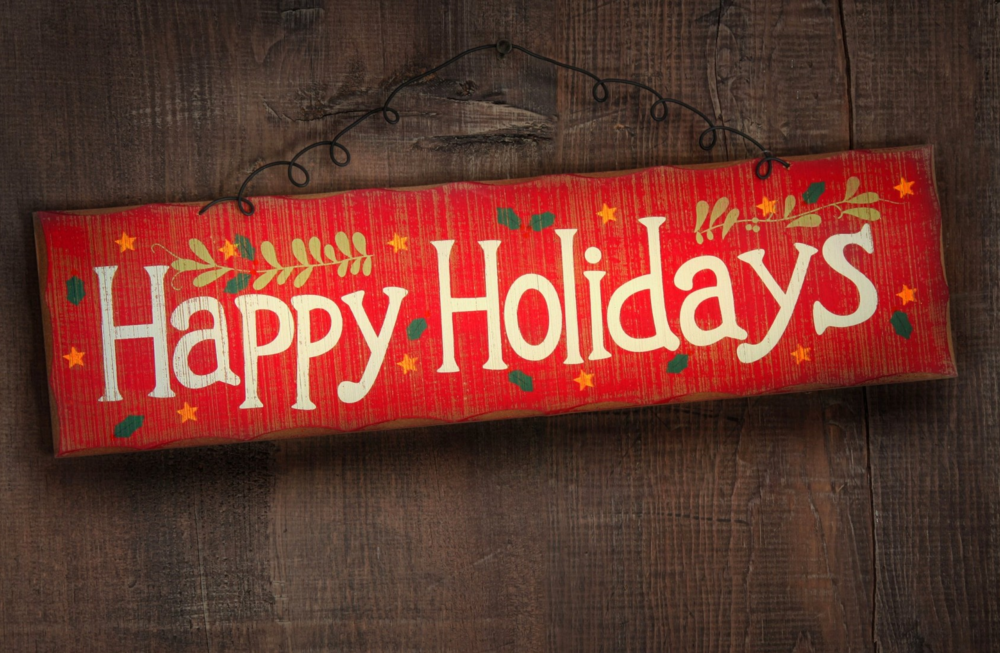 happy holidays