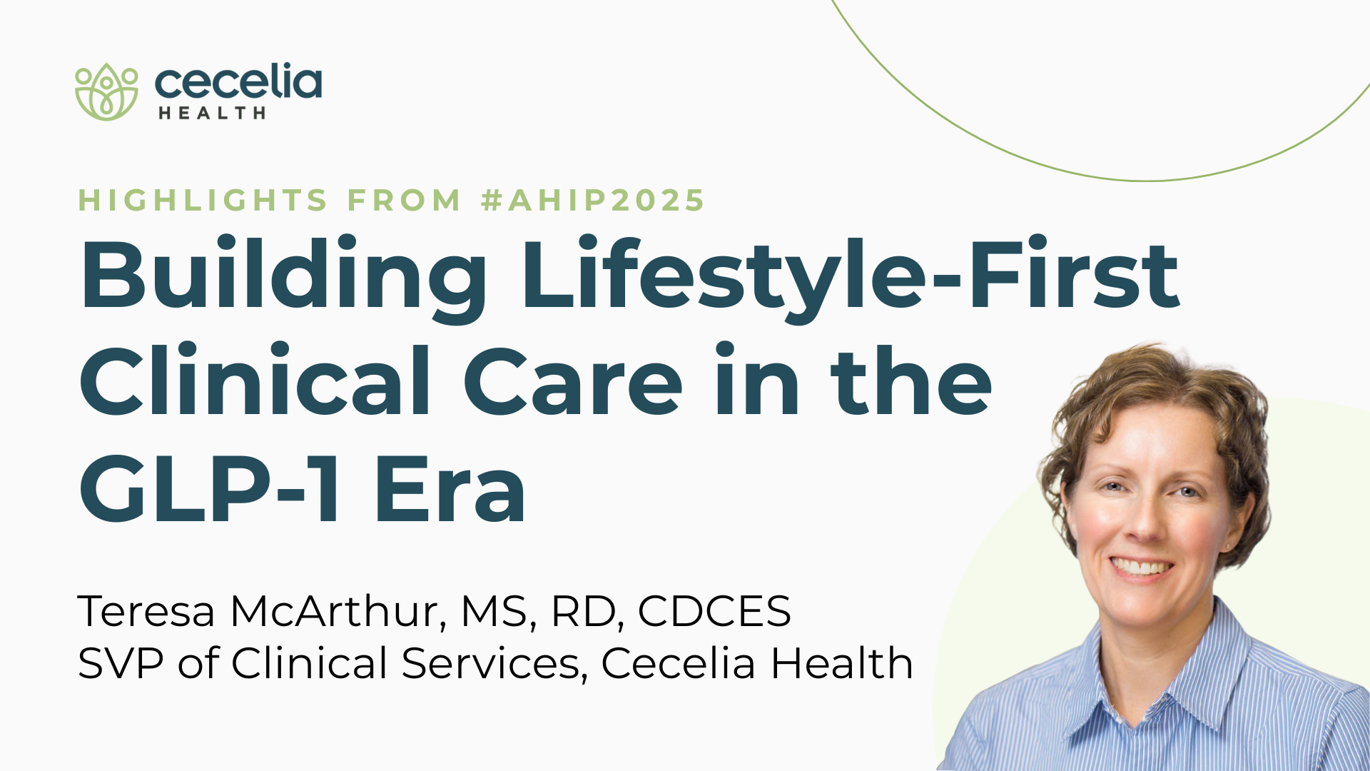 blog header image Teresa McArthur bridging lifestyle first clinical care in the GLP-1 era